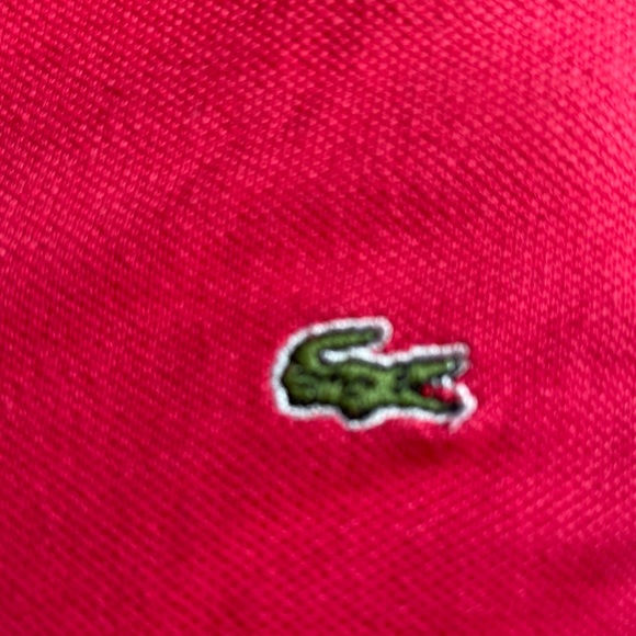 French Lacoste Polo Size 42 with 3/4 sleeves - Picture 4 of 5